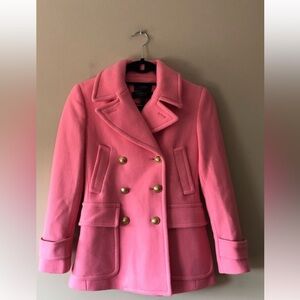 J Crew Pink Peacoat